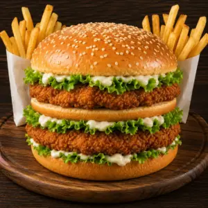 Double Khaleej Burger